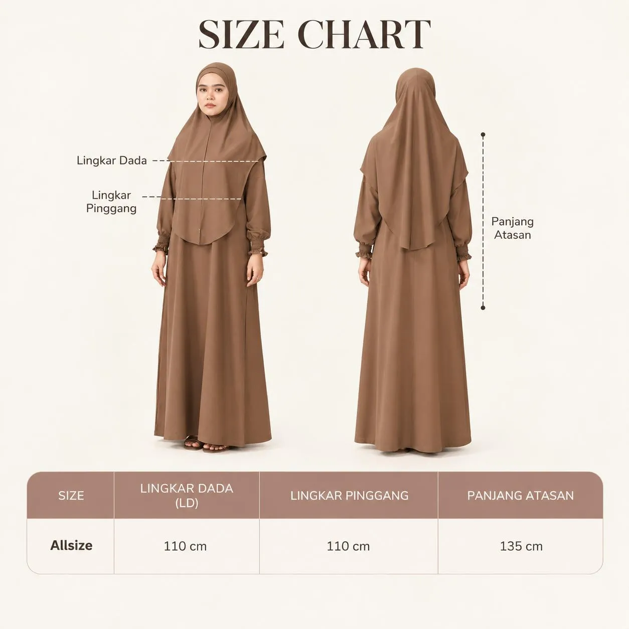 Rihanna Dress Set Hijab