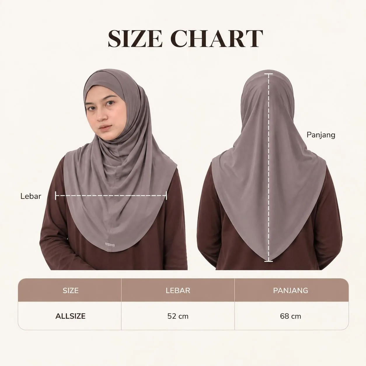 Samira Hijab Instant Tali Bandana